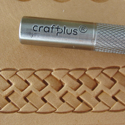 Triple Braid Border Stainless Leather Stamp - Pro Leather Carvers