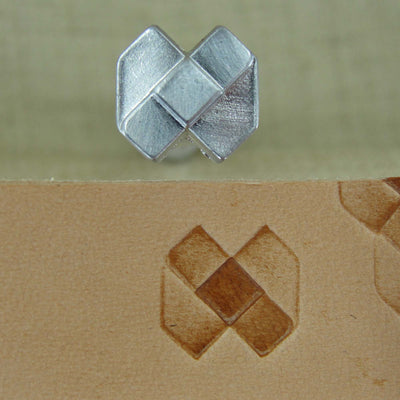 Geometric Weave Border Stainless Leather Stamp - Pro Leather Carvers
