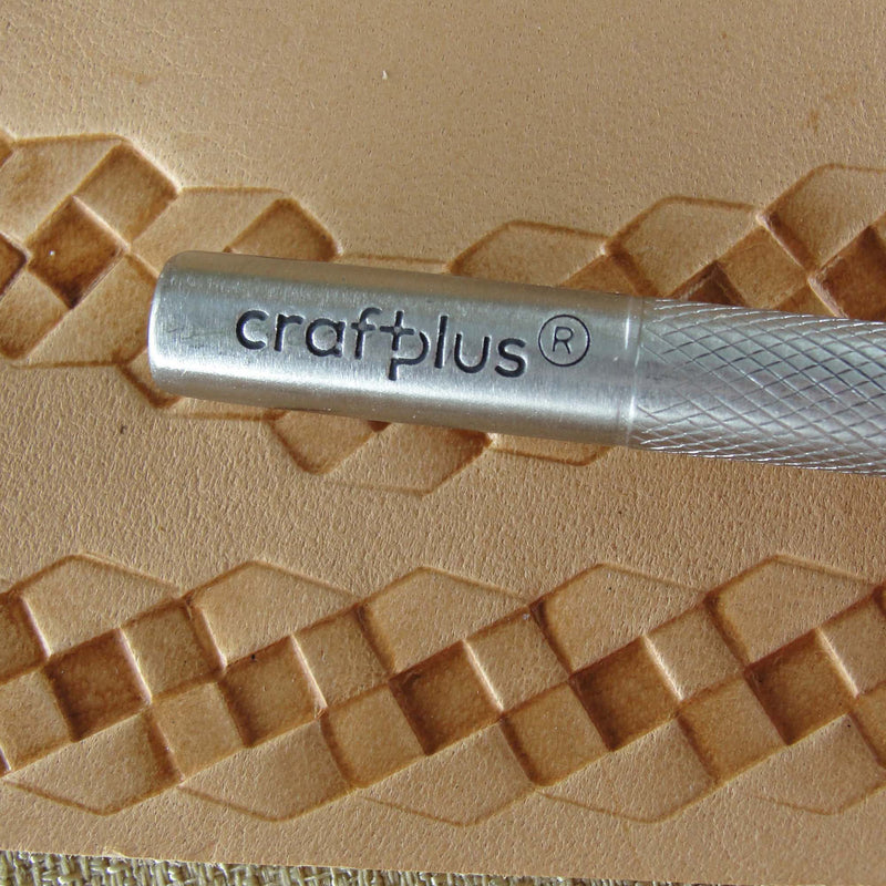 Geometric Weave Border Stainless Leather Stamp - Pro Leather Carvers