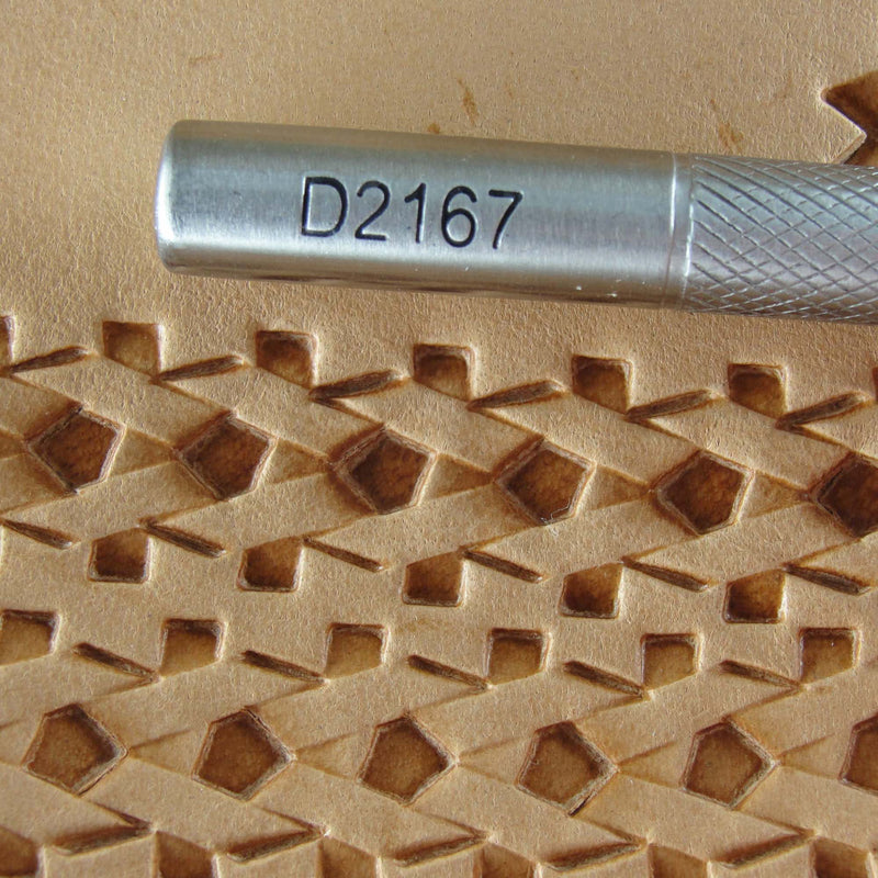 V Border Stainless Steel Leather Stamp - Pro Leather Carvers
