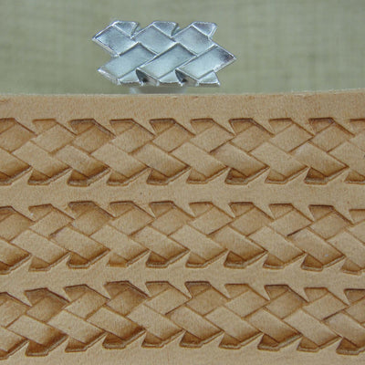Triple V Border Stainless Steel Leather Stamp - Pro Leather Carvers