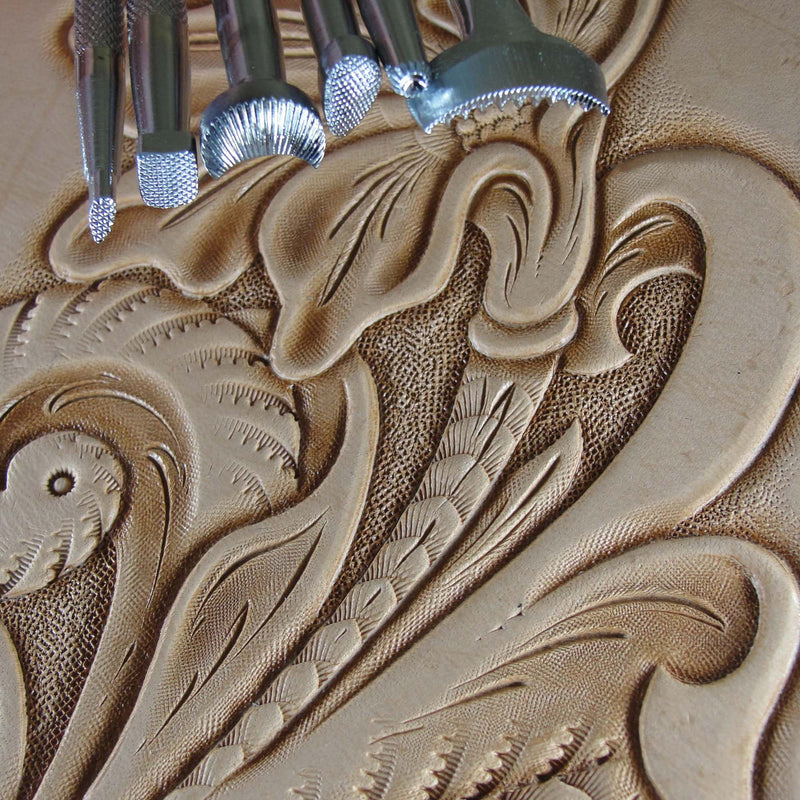 Basic Leathercraft Stamping & Carving Tool Set | Pro Leather Carvers