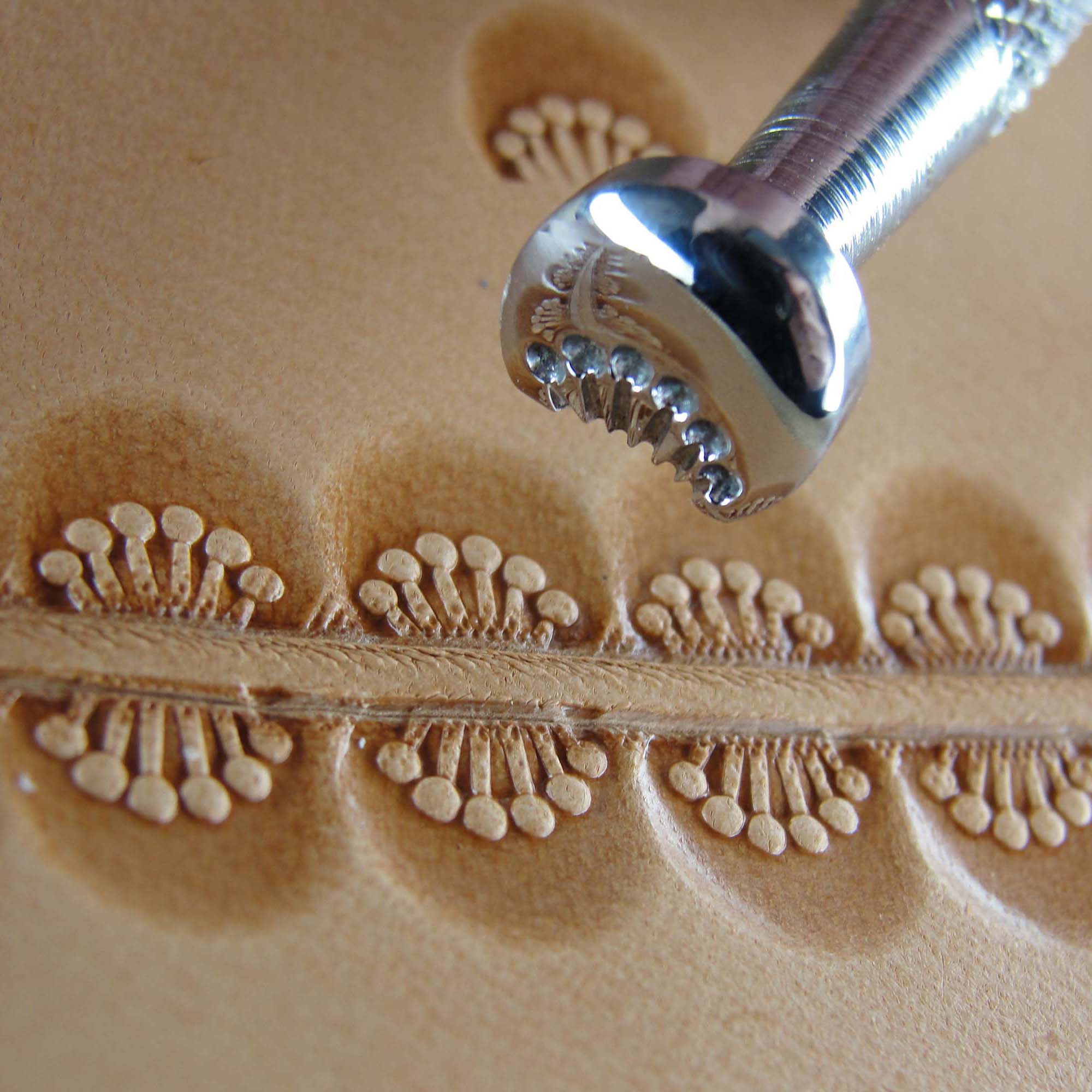Vintage Craftool Co. #729 6-Seed Border Stamp | Pro Leather Carvers