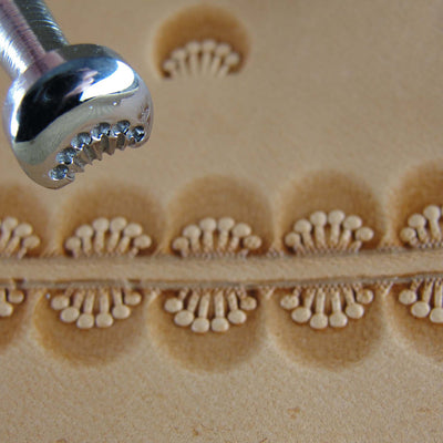 Vintage Craftool Co. #729 6-Seed Border Stamp | Pro Leather Carvers
