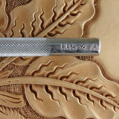 Vintage RBS #232 Checkered Pear Shader Stamp | Pro Leather Carvers