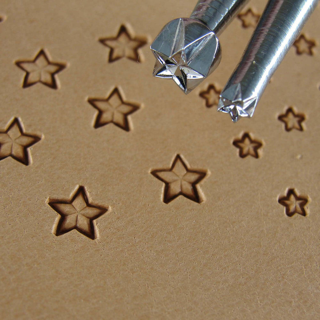 Vintage Craftool Co - #609/610 Star Stamps | Pro Leather Carvers