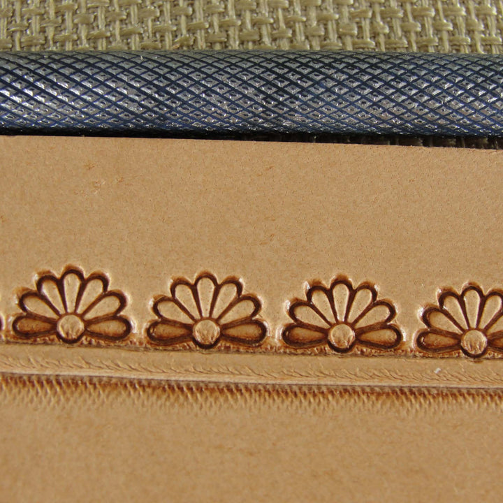 Vintage Craftool Co. #603 7-Petal Border Stamp | Pro Leather Carvers