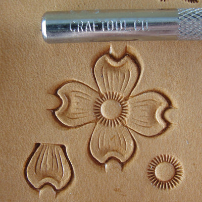 Vintage Craftool Co. #649 Flower Petal Stamp | Pro Leather Carvers