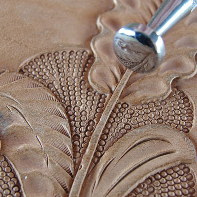 Vintage Cal-Carved #927 Smooth Matting Stamp | Pro Leather Carvers