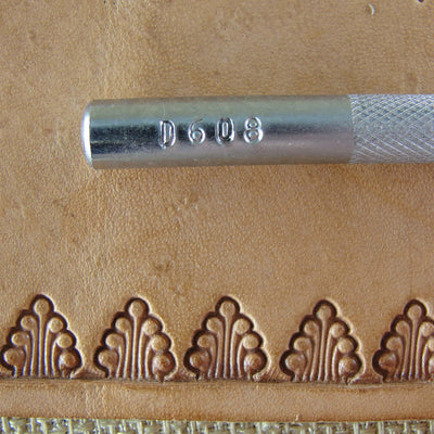Vintage Craftool Co. #D608 7-Seed Border Stamp | Pro Leather Carvers