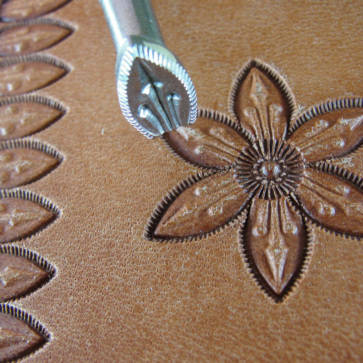 Vintage Craftool Co. #529 Petal Border Stamp | Pro Leather Carvers
