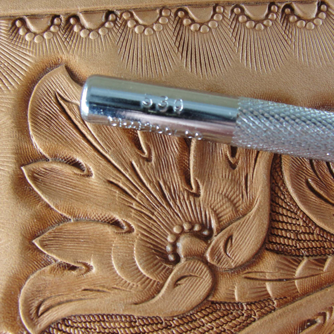 Vintage Craftool Co. #530 7-Seed Border Stamp | Pro Leather Carvers