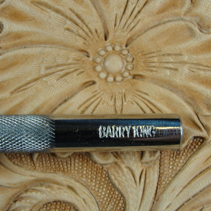 Fluted Camouflage Leather Stamp - Barry King | Pro Leather Carvers