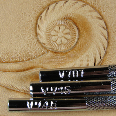 Shell Veiner Leather Stamping Tool Set - Japan | Pro Leather Carvers