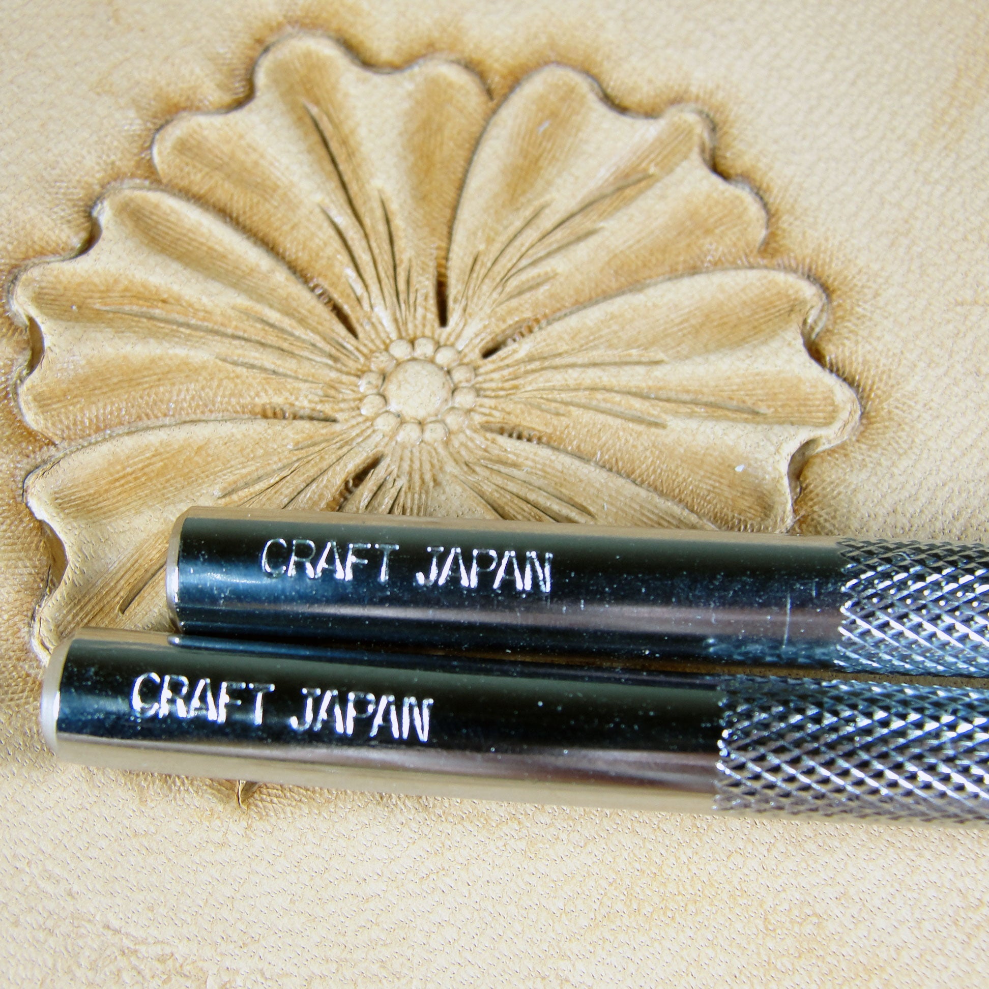 Flower Center Leather Stamping Tool Set - Japan | Pro Leather Carvers