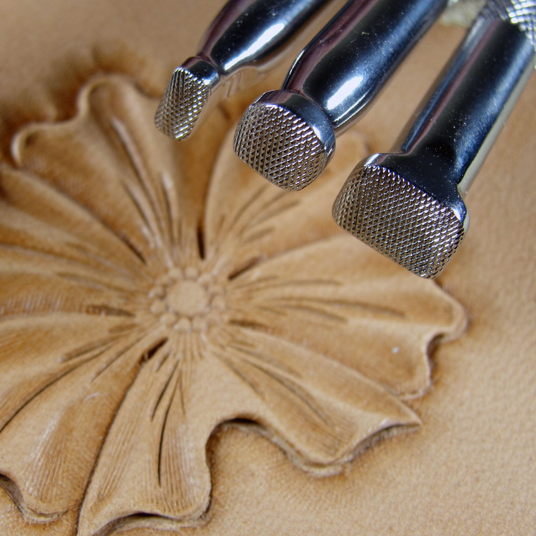 Checkered Beveler Leather Stamp Set - Barry King | Pro Leather Carvers