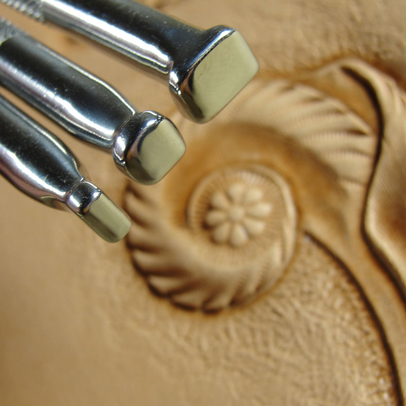 Smooth Beveler Leather Stamp Set - Barry King | Pro Leather Carvers
