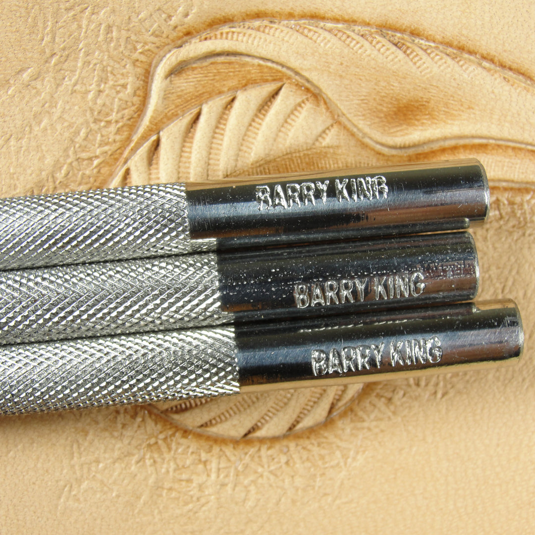 Stainless Steel Barry King - 2-Piece Petal Lifter/Undercut Beveler Set  (Leather Stamping Tools)