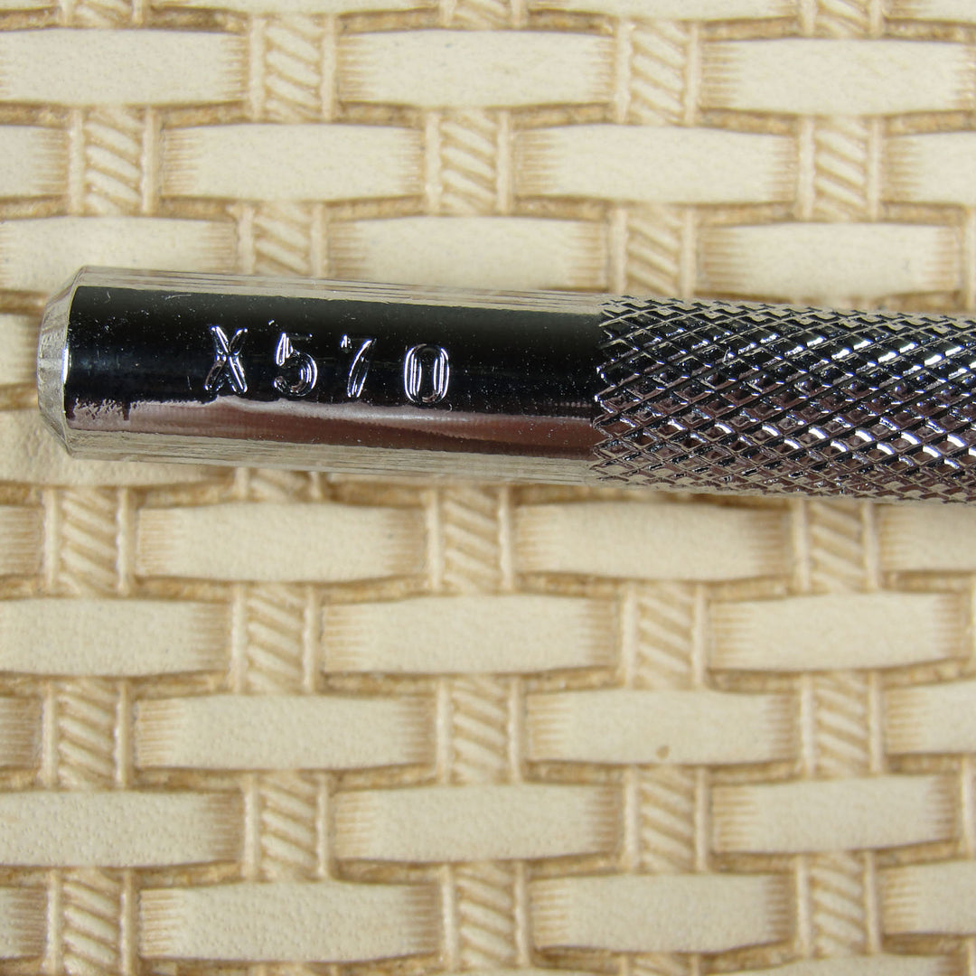 X570 Rope Basket Weave Leather Stamping Tool | Pro Leather Carvers
