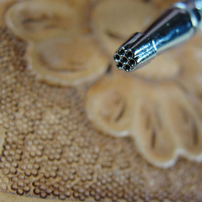 A103 Round Grounder Leather Stamping Tool | Pro Leather Carvers