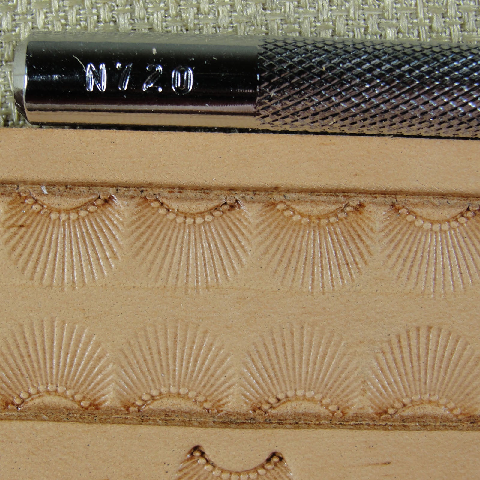 N720 11-Seed Border Leather Stamping Tool | Pro Leather Carvers
