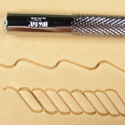 R876 Rope Border Leather Stamping Tool, Japan | Pro Leather Carvers
