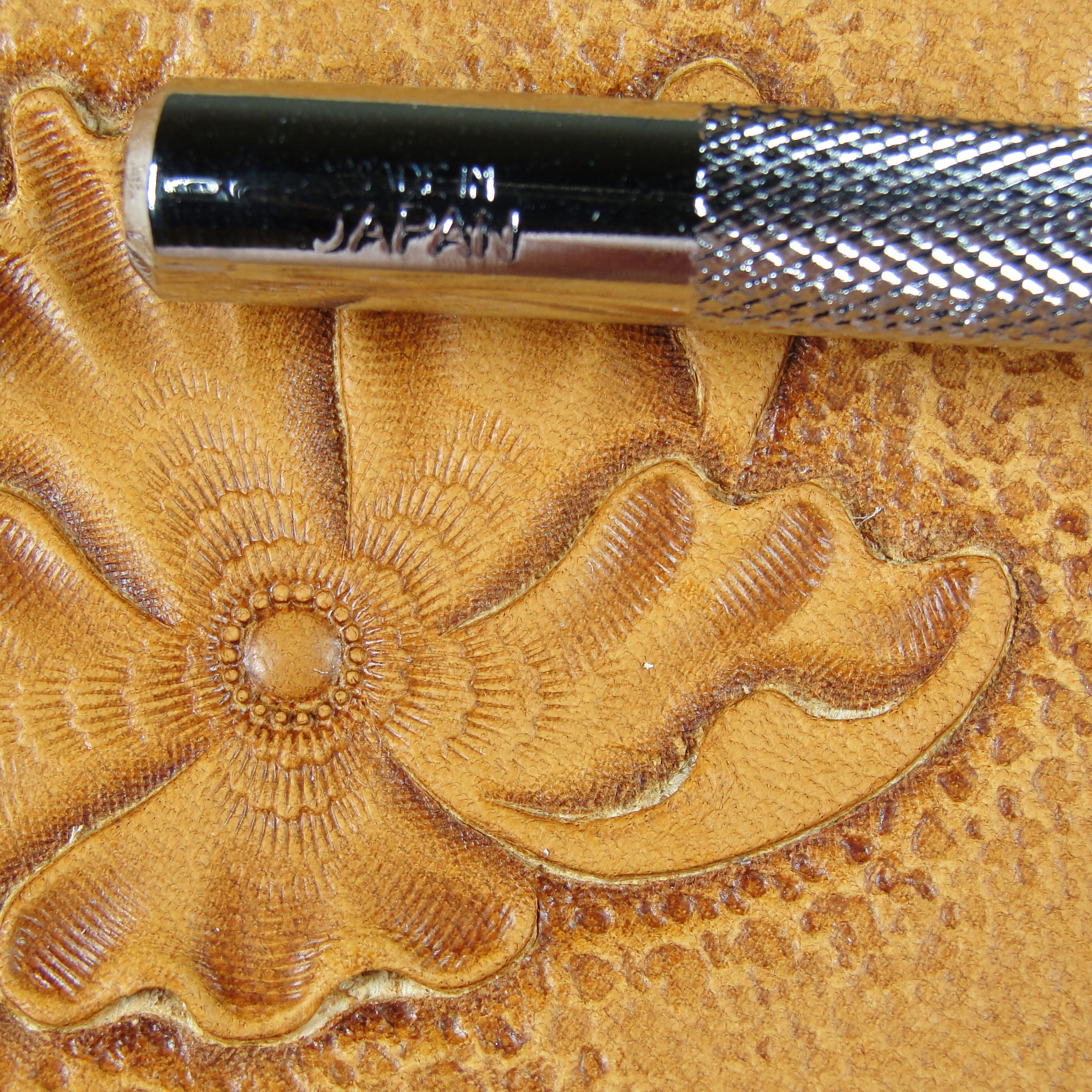 ハンドメイドcan can J504 Flower Center Leather Stamping Tool, Japan | Pro