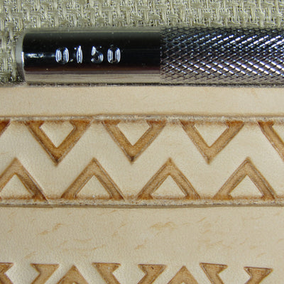 O150 Geometric Border Leather Stamping Tool | Pro Leather Carvers