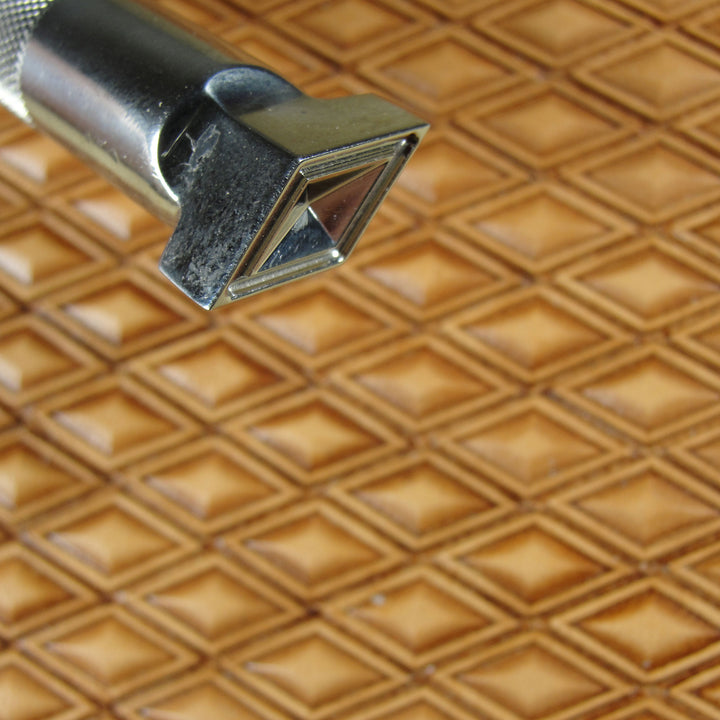 Hollow Diamond Geo Leather Stamp - Barry King | Pro Leather Carvers