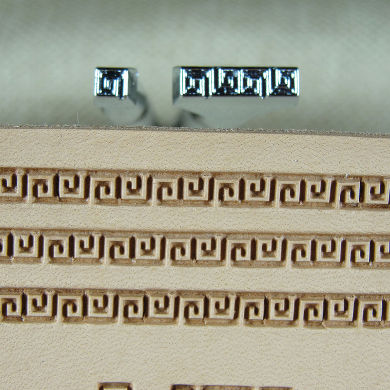 Greek Key Border Leather Stamping Tools - Japan | Pro Leather Carvers