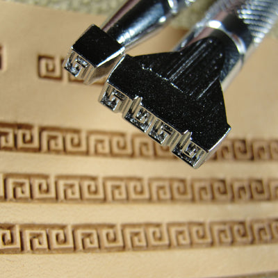 Greek Key Border Leather Stamping Tools - Japan | Pro Leather Carvers