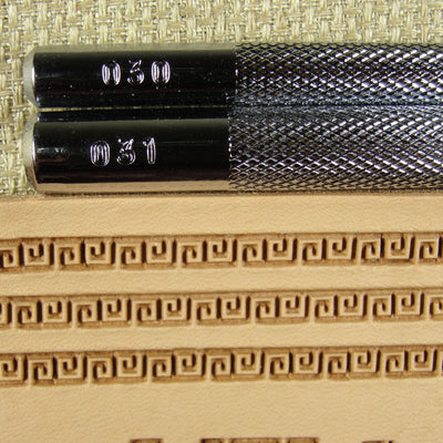 Greek Key Border Leather Stamping Tools - Japan | Pro Leather Carvers