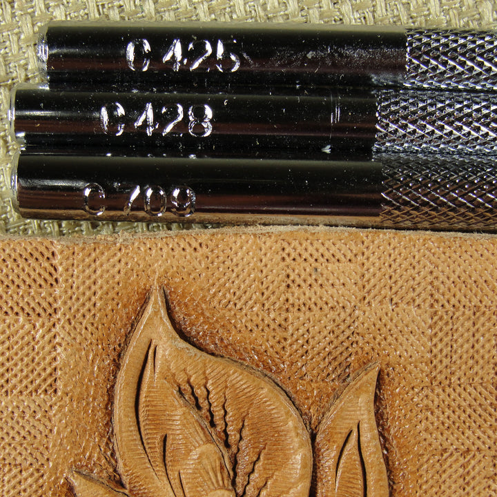 Small Camouflage Stamp Set - Leathercraft Tools | Pro Leather Carvers