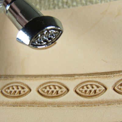 O69 Small Leaf/Petal Leather Stamping Tool | Pro Leather Carvers