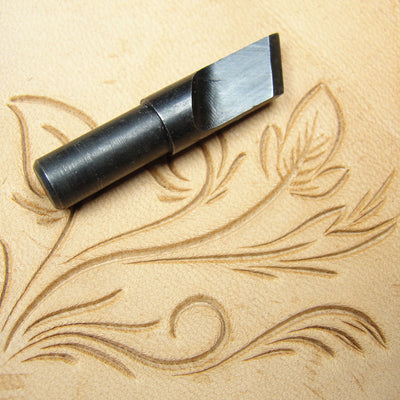 Angled Filigree Swivel Knife Blade | Pro Leather Carvers