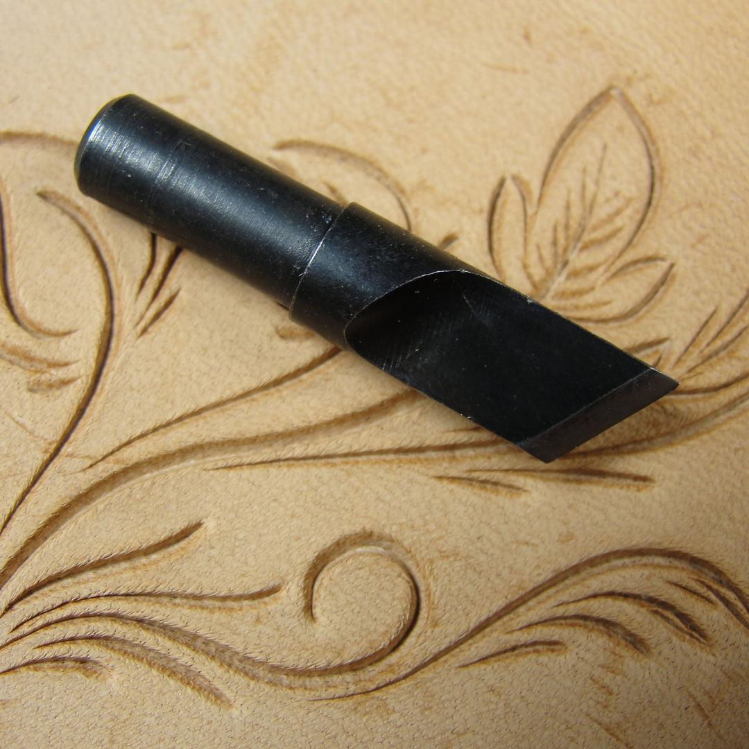 Angled Filigree Swivel Knife Blade | Pro Leather Carvers