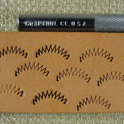 Vintage Craftool #V402 Sawtooth Veiner Stamp | Pro Leather Carvers
