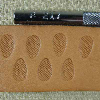 Vintage Craftool USA #P217 Pear Shader Stamp | Pro Leather Carvers