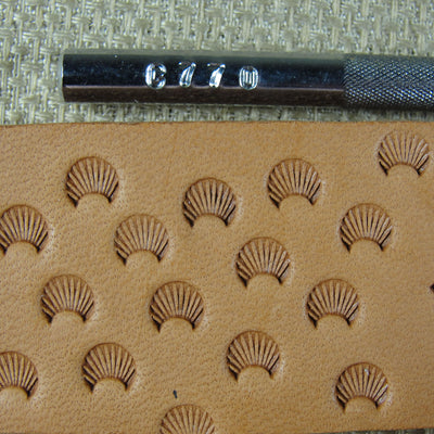 Vintage Craftool #C770 Small Camouflage Stamp | Pro Leather Carvers