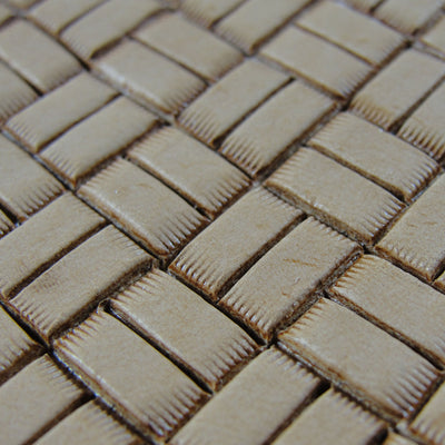X507 Square Basket Weave Leather Stamping Tool | Pro Leather Carvers