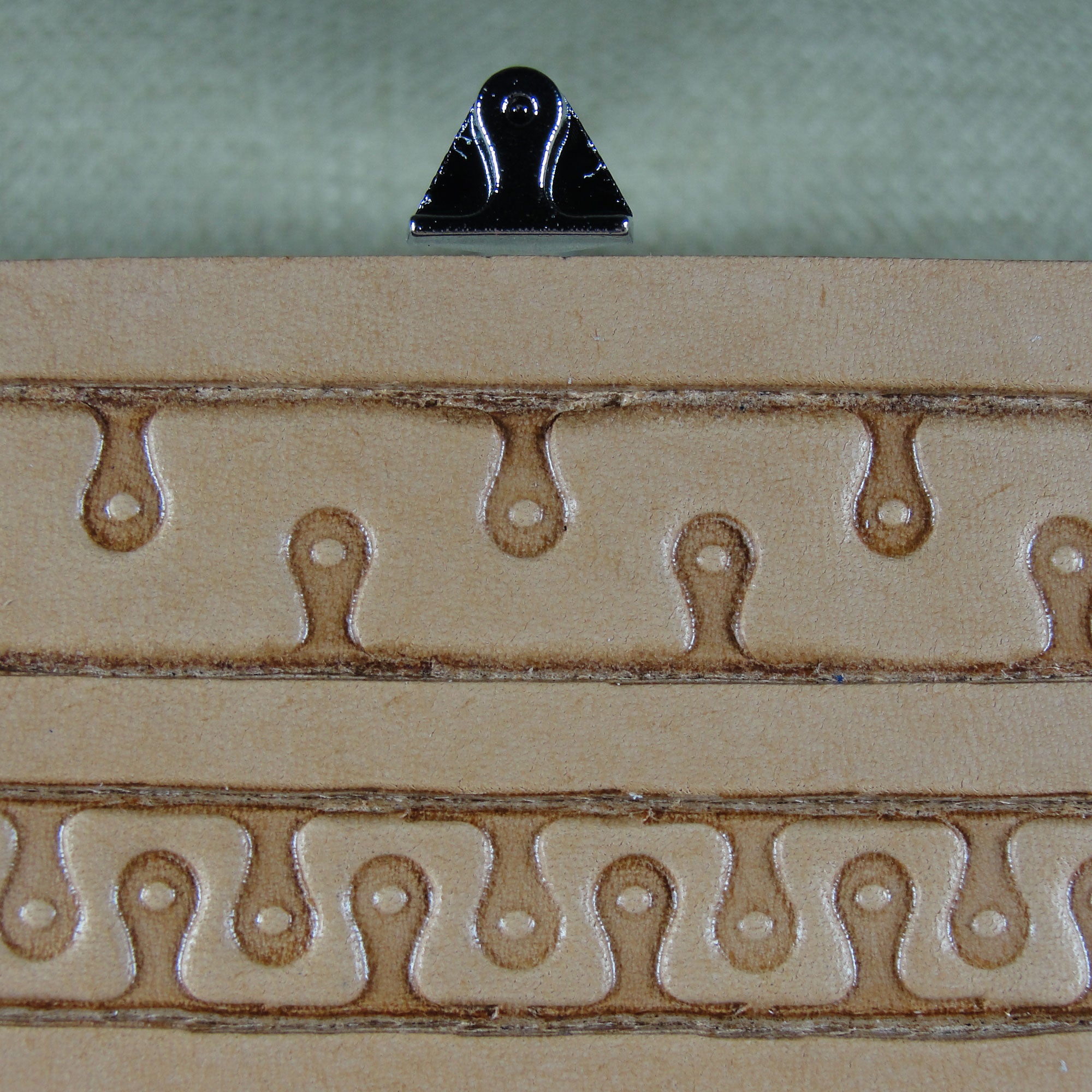 トスカーナ印象 O151 Meandering Border Leather Stamping Tool | Pro Leather