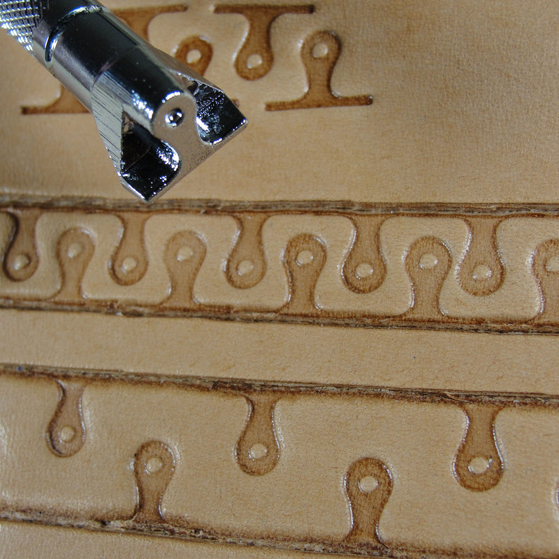 O151 Meandering Border Leather Stamping Tool | Pro Leather Carvers