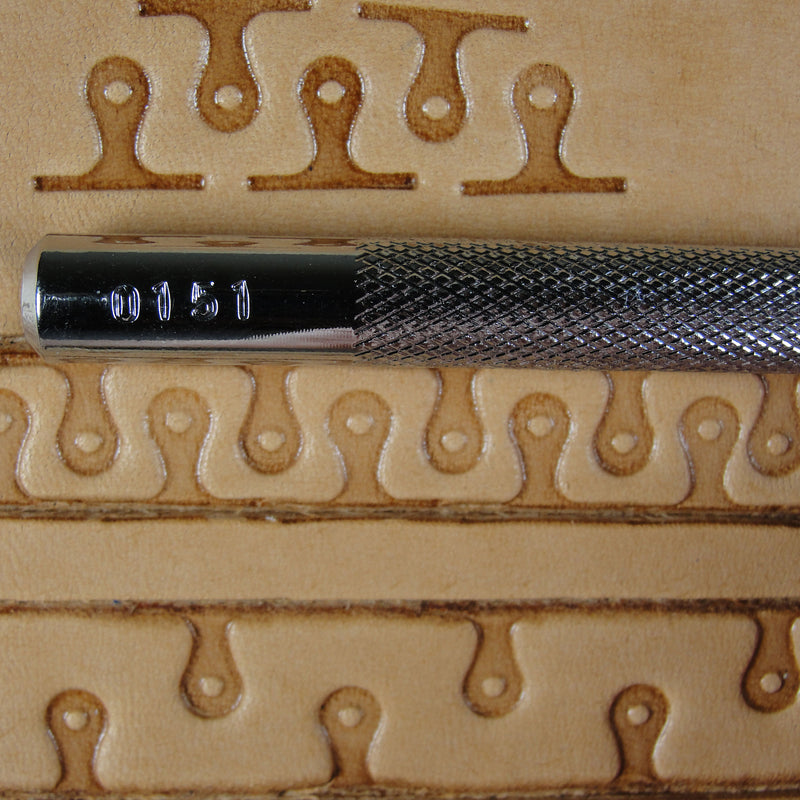 O151 Meandering Border Leather Stamping Tool | Pro Leather Carvers