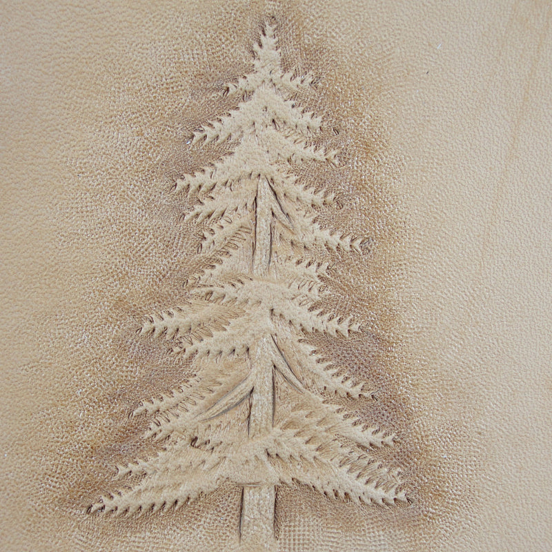 F913L/R F914L/R Pine Tree Figure Stamping Tools | Pro Leather Carvers