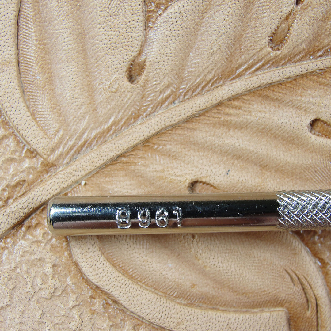 B961 Small Leaf Liner Leather Stamping Tool | Pro Leather Carvers