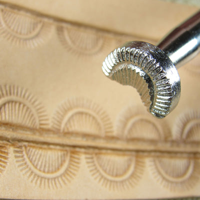 D439 Crescent Border Leather Stamping Tool | Pro Leather Carvers