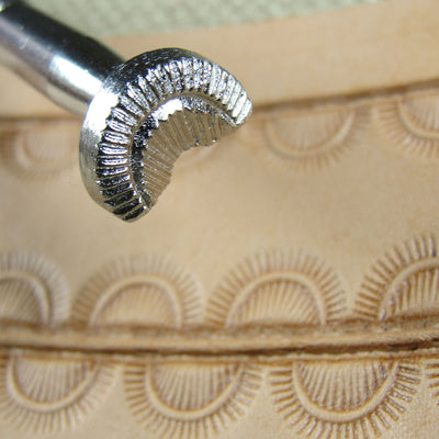 D439 Crescent Border Leather Stamping Tool | Pro Leather Carvers