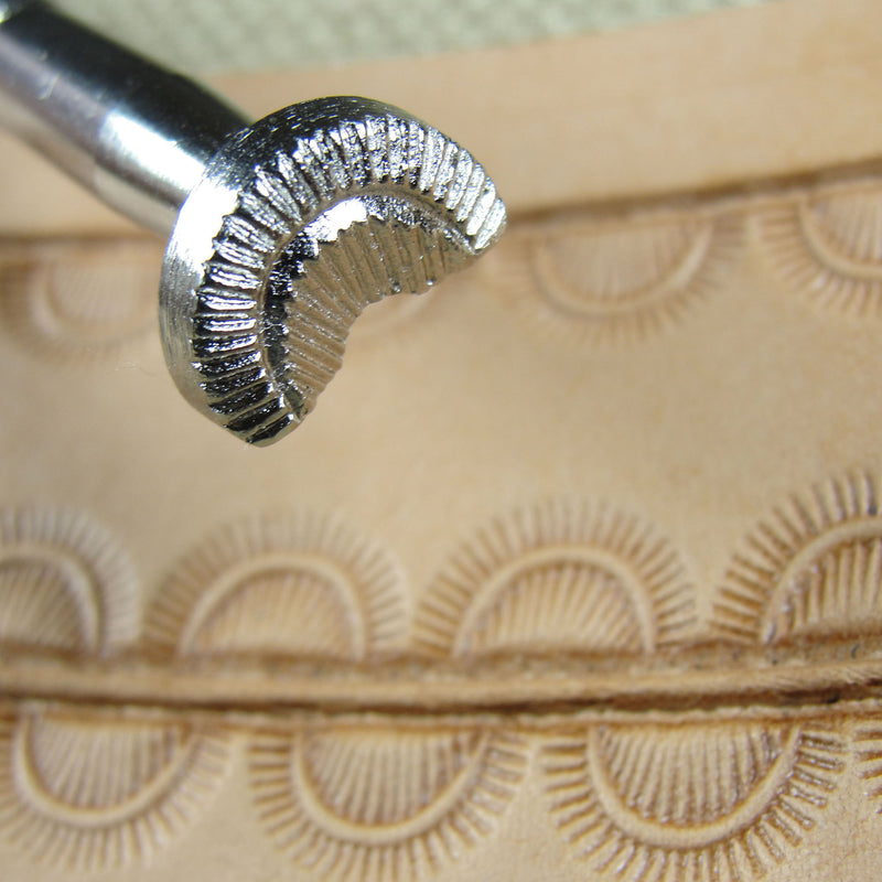 D439 Crescent Border Leather Stamping Tool | Pro Leather Carvers