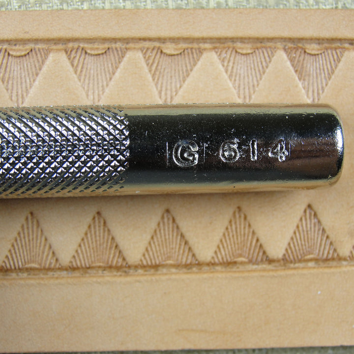 G614 Triangle Border Leather Stamping Tool | Pro Leather Carvers
