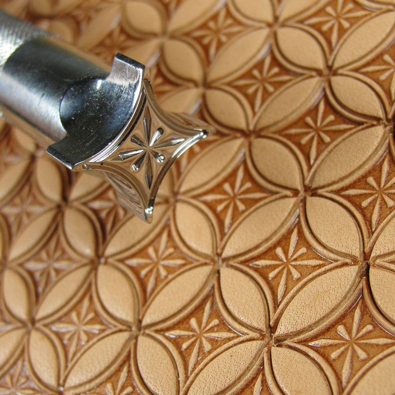 Starburst Box Geometric Leather Stamping Tool | Pro Leather Carvers